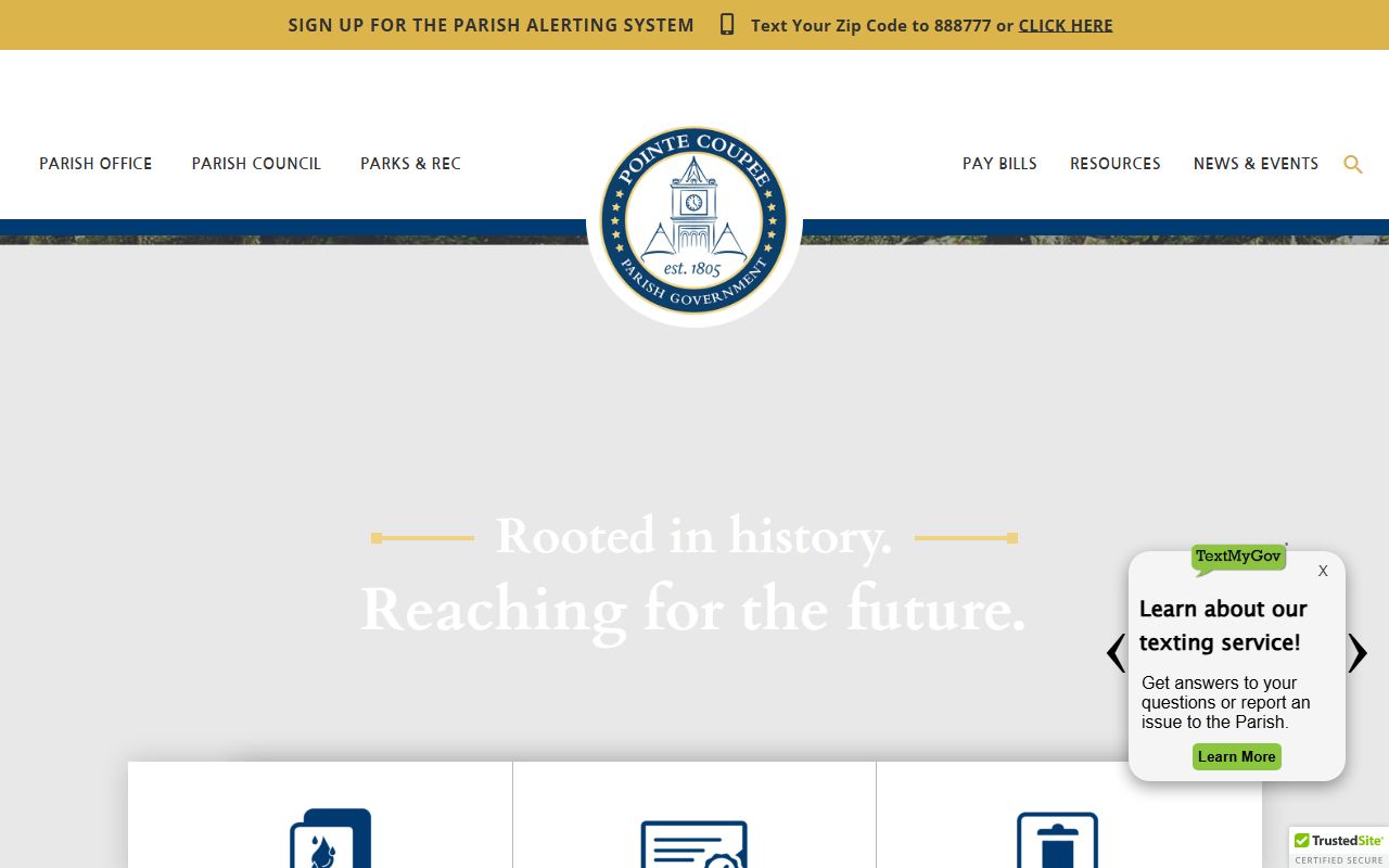 Pointe Coupee Parish court records parish government homepage